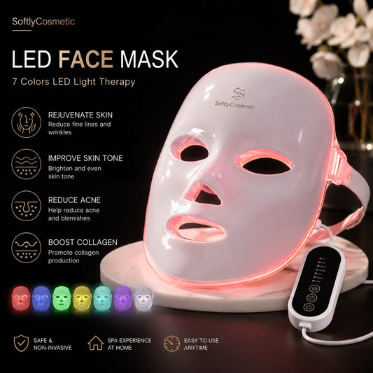 SoftlyCosmetic™ LED Light Therapy Mask