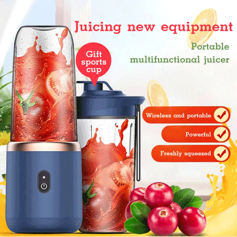 Portable 6-Blade Blender