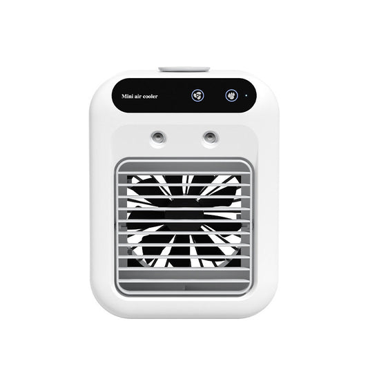 Portable USB Air Cooler – Dual Mist Cooling Fan