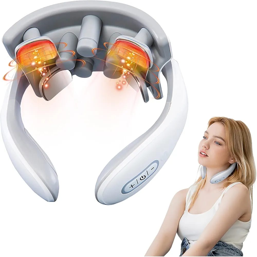 RelaxNeck™ – Smart Heated Neck Massager