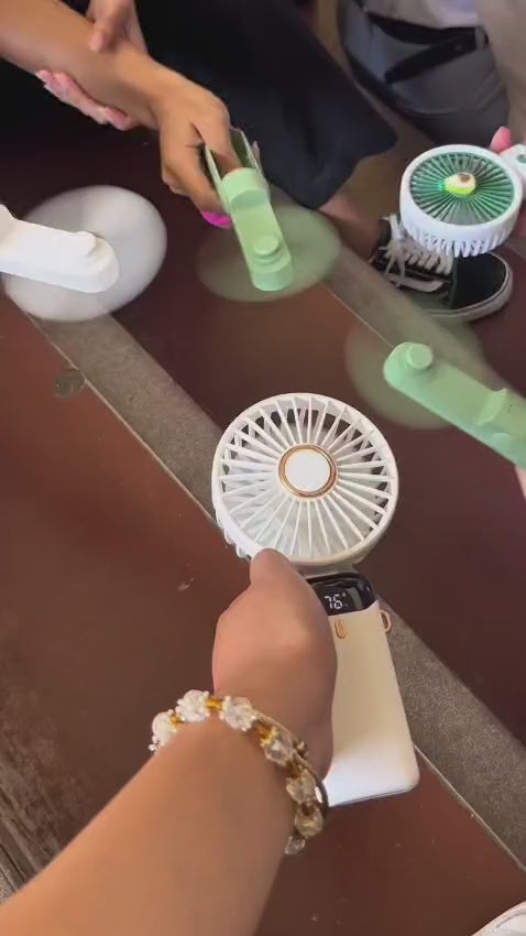 Rechargeable Neck Fan 10000mAh | Hands-Free Cooling